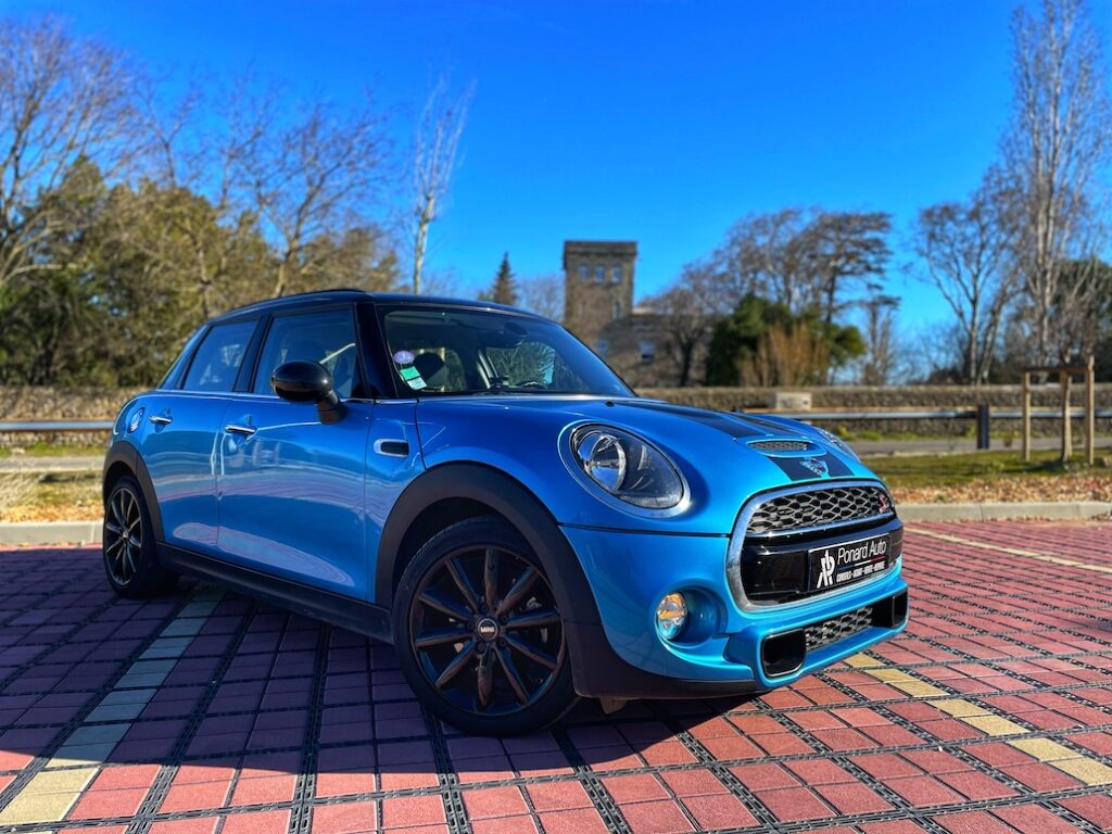 MINI COOPER S BLEU ET NOIR PACK CHILI